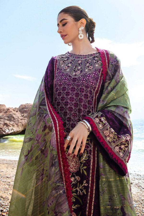 Gul-E-Lala By MNR Festive Lawn