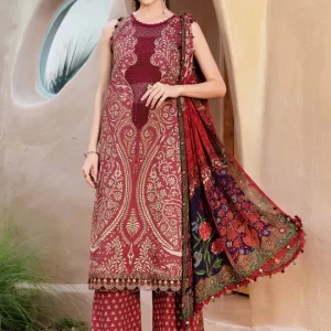 MPrints Lawn by Maria - 12A 3 Piece Unstitched Printed Lawn Suit | MPT-2512-A
