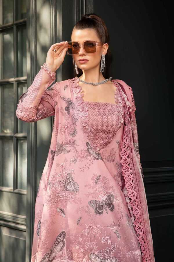 MPrints Lawn by Maria - 8A 3 Piece Unstitched Printed Cambric Suit | MPT-2308-A