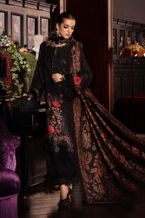 Maria B Winter Luxe – WL-1309 3 Piece Unstitched Embroidered Linen Suit WL-1309-Black and Red Color:Black https://aurstore.com.pk/wp-content/uploads/2025/11/WL-1308.jpg