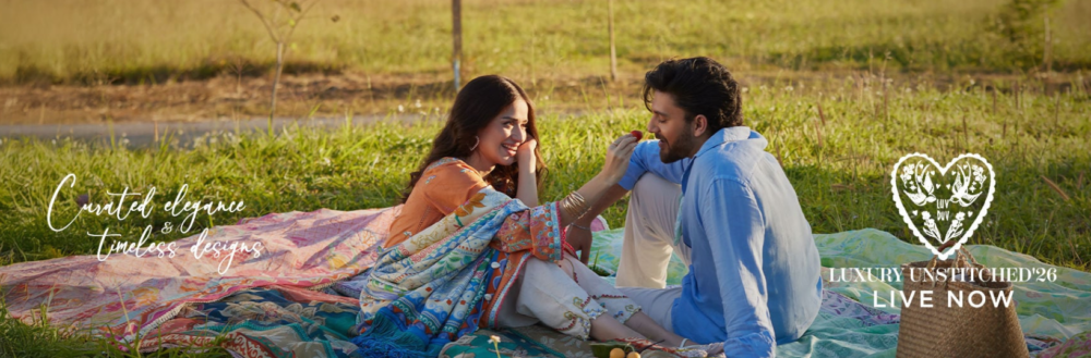 Farah Talib Aziz Luv Duv Luxury Lawn Unstitched