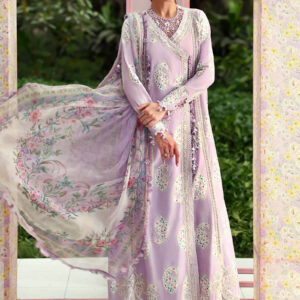 Mprints Lawn by Maria.B - 9B Embroidered Lawn Suit BARCODEMPT-3009-B 3 Piece Unstitched Printed Lawn Suit MPT-3009-B